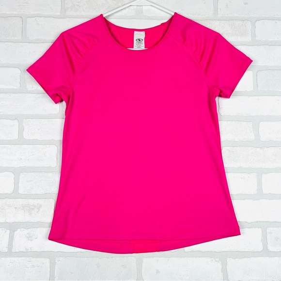 Athletic Works Youth Girl's Pullover Active Tee Size 14‎ Pink Excellent Cond - Picture 1 of 9